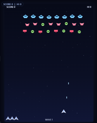 Galaga Arcade Gameplay
